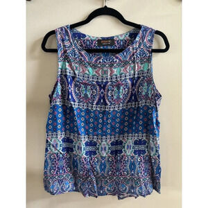 Renee C. Stitch Fix Blouse Women’s M Made in USA Sleeveless